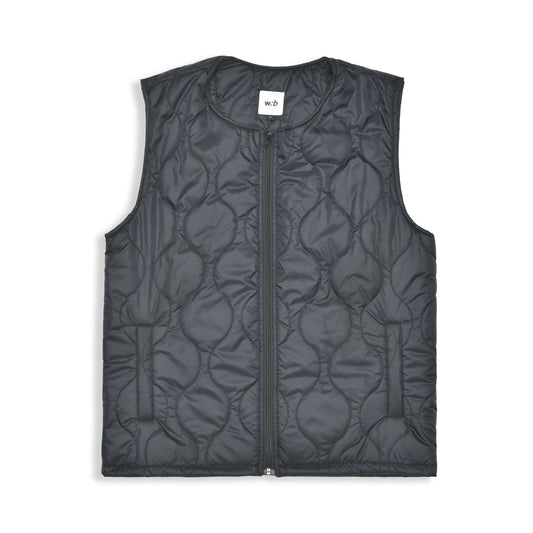 MIZO PUFFER VEST BLACK