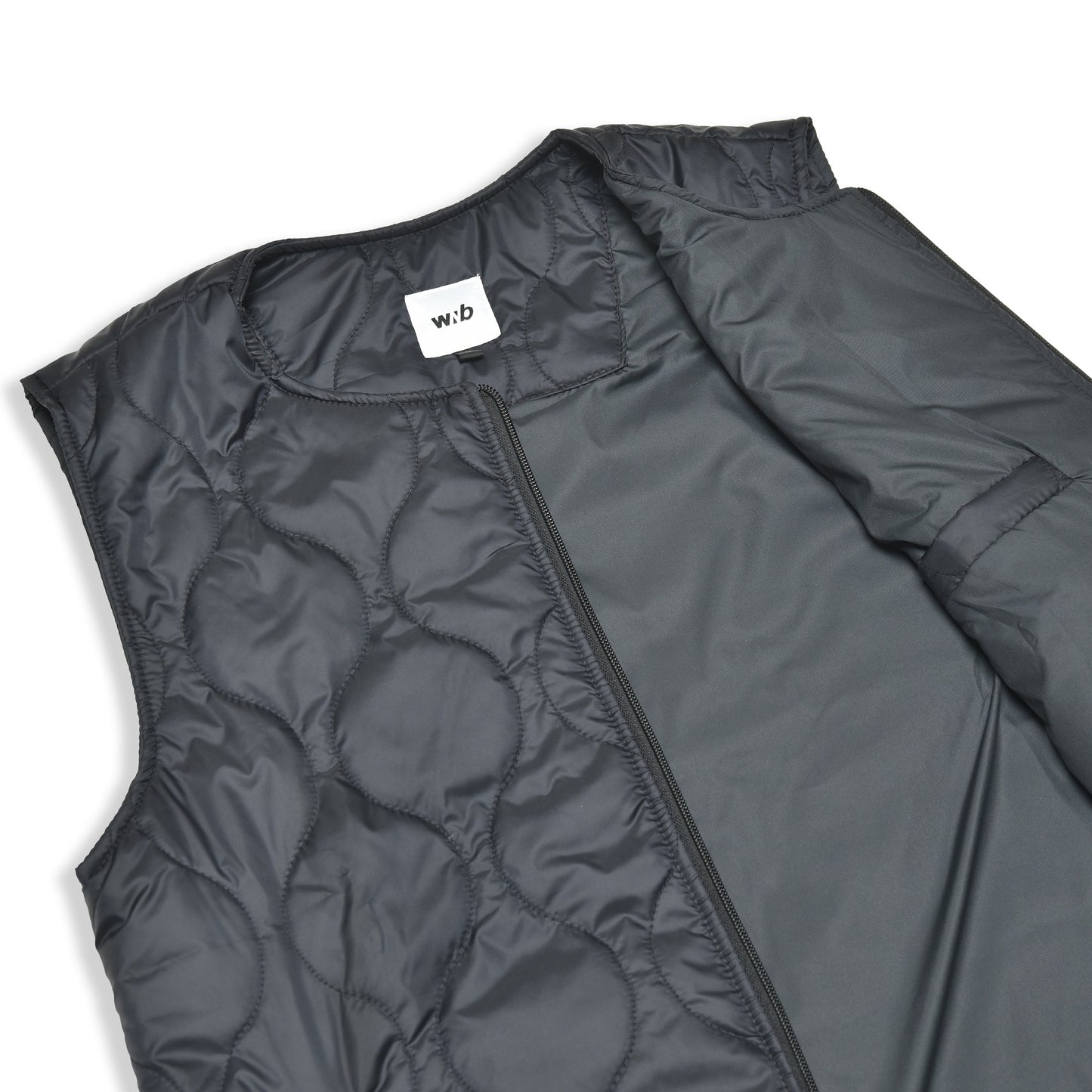 MIZO PUFFER VEST BLACK