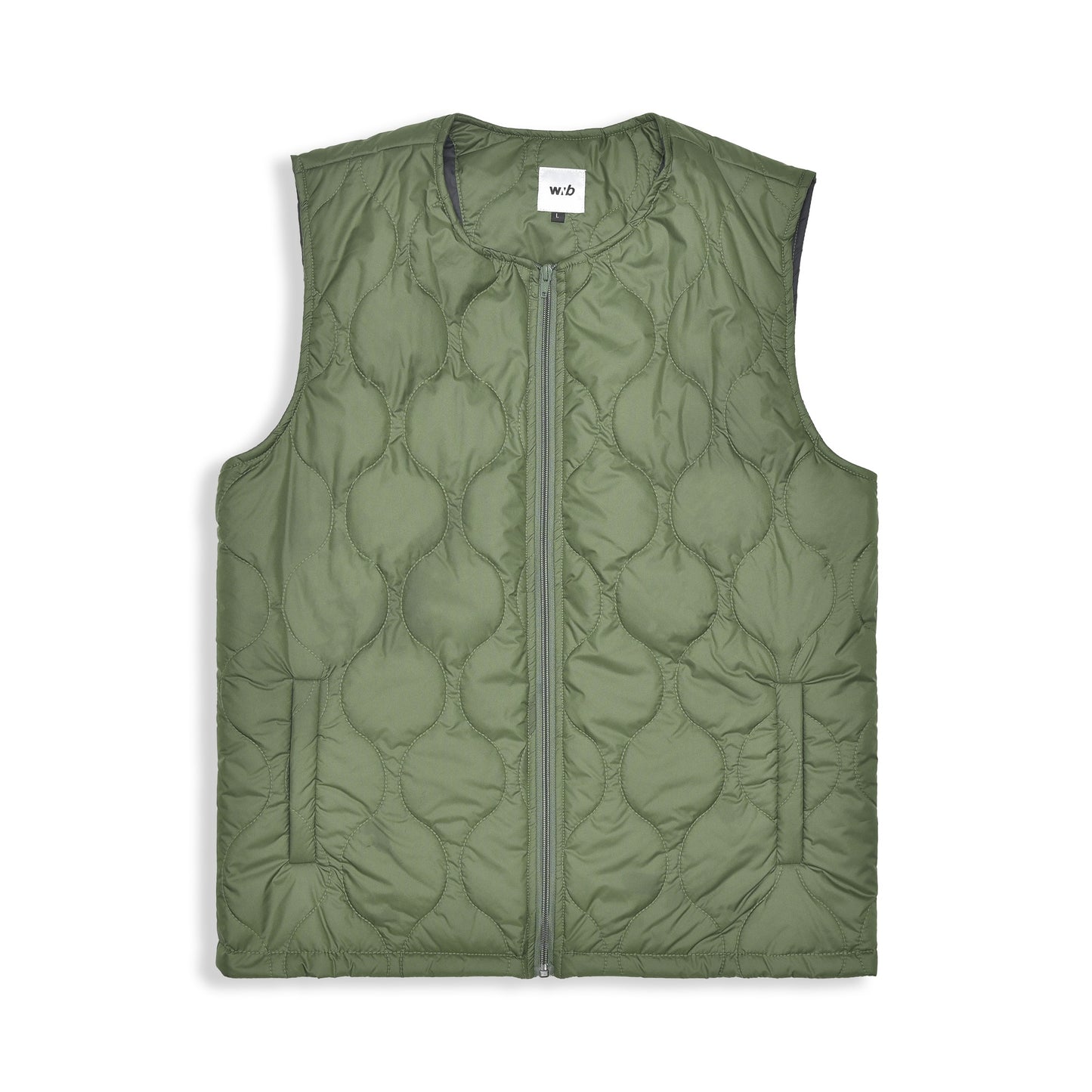 MIZO PUFFER VEST GREEN