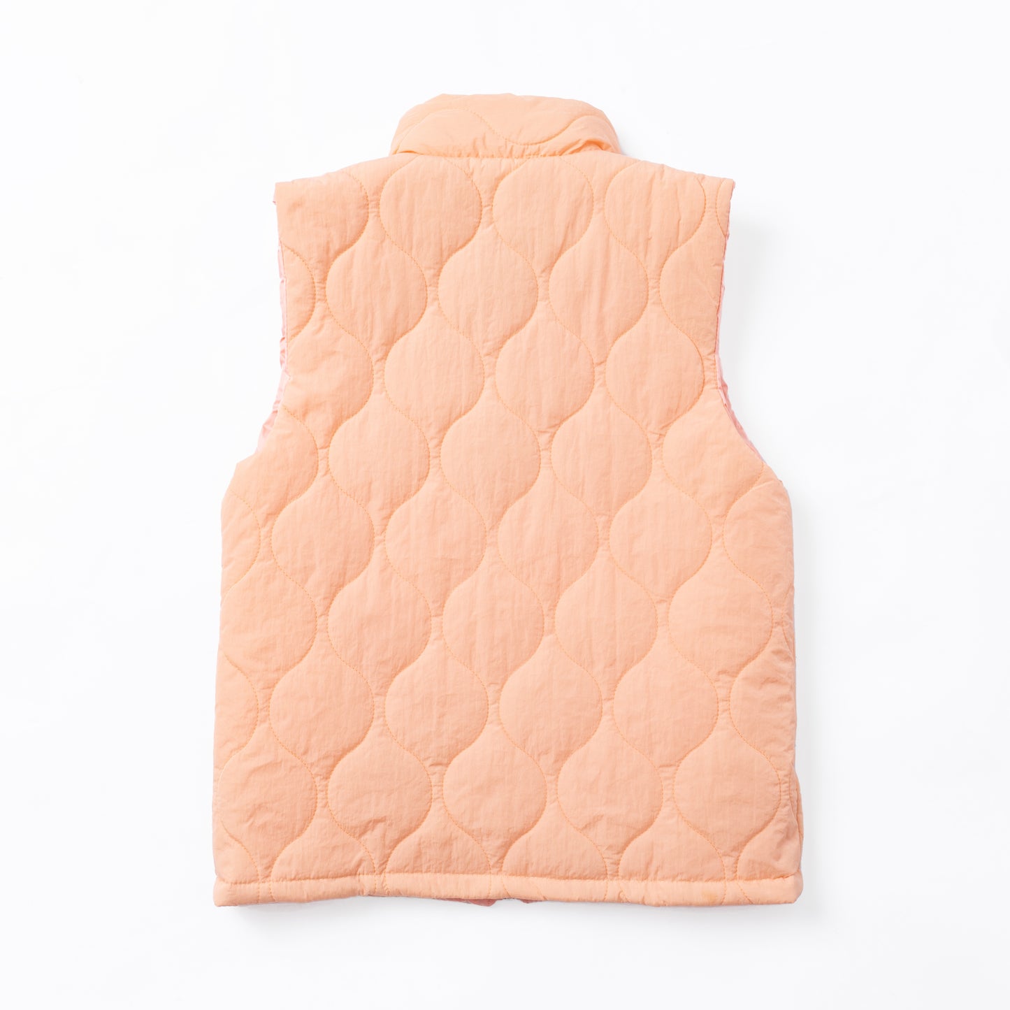 SAL PUFFER VEST PEACH