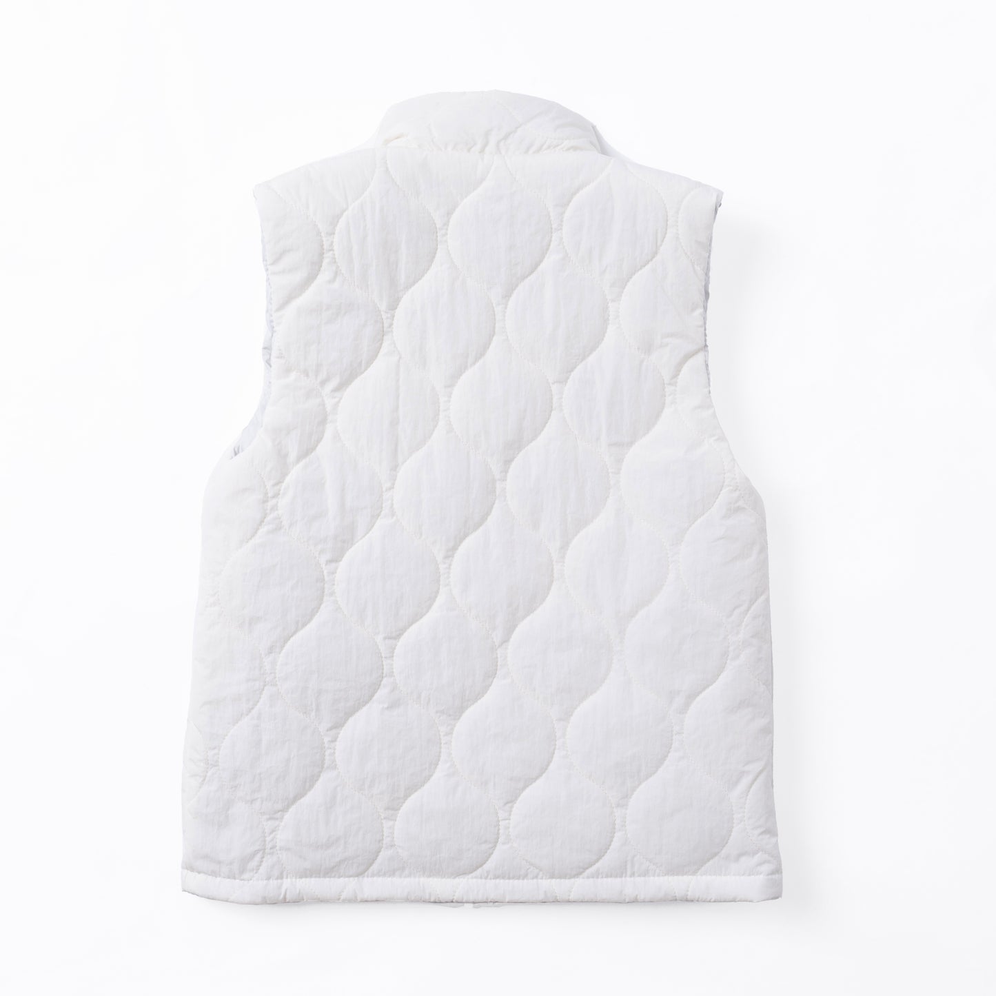 SAL PUFFER VEST IVORY