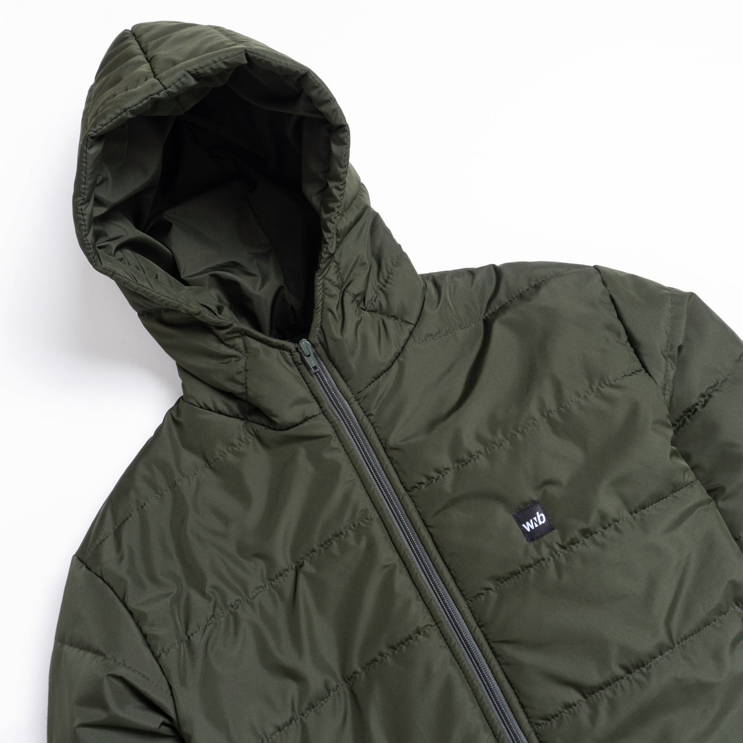 LUNE PUFFER JACKET OLIVE GREEN