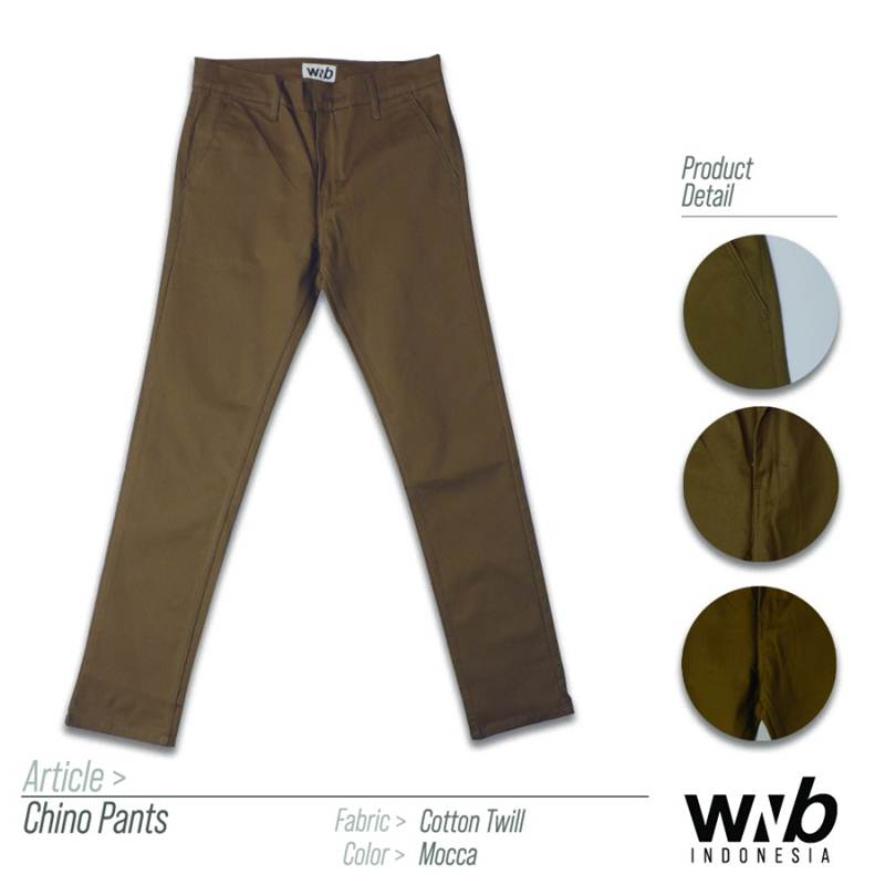 WNB CHINOS PANTS MOCCA