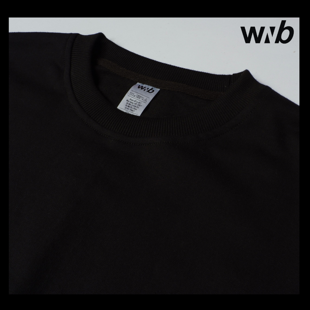 BASIC CREWNECK BLACK