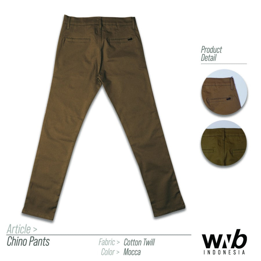 WNB CHINOS PANTS MOCCA