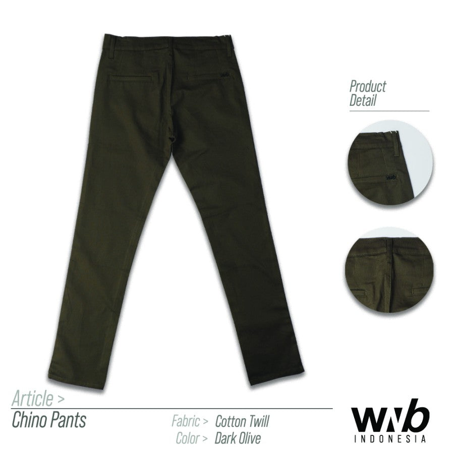 WNB CHINOS PANTS BROWN