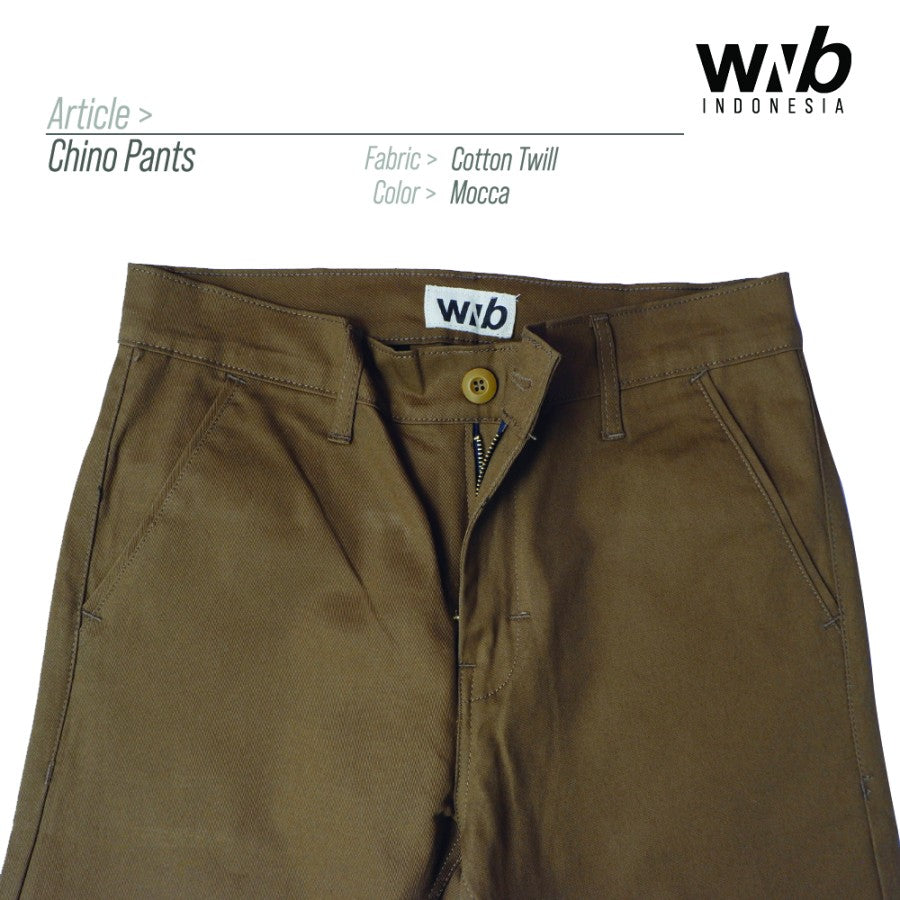 WNB CHINOS PANTS MOCCA