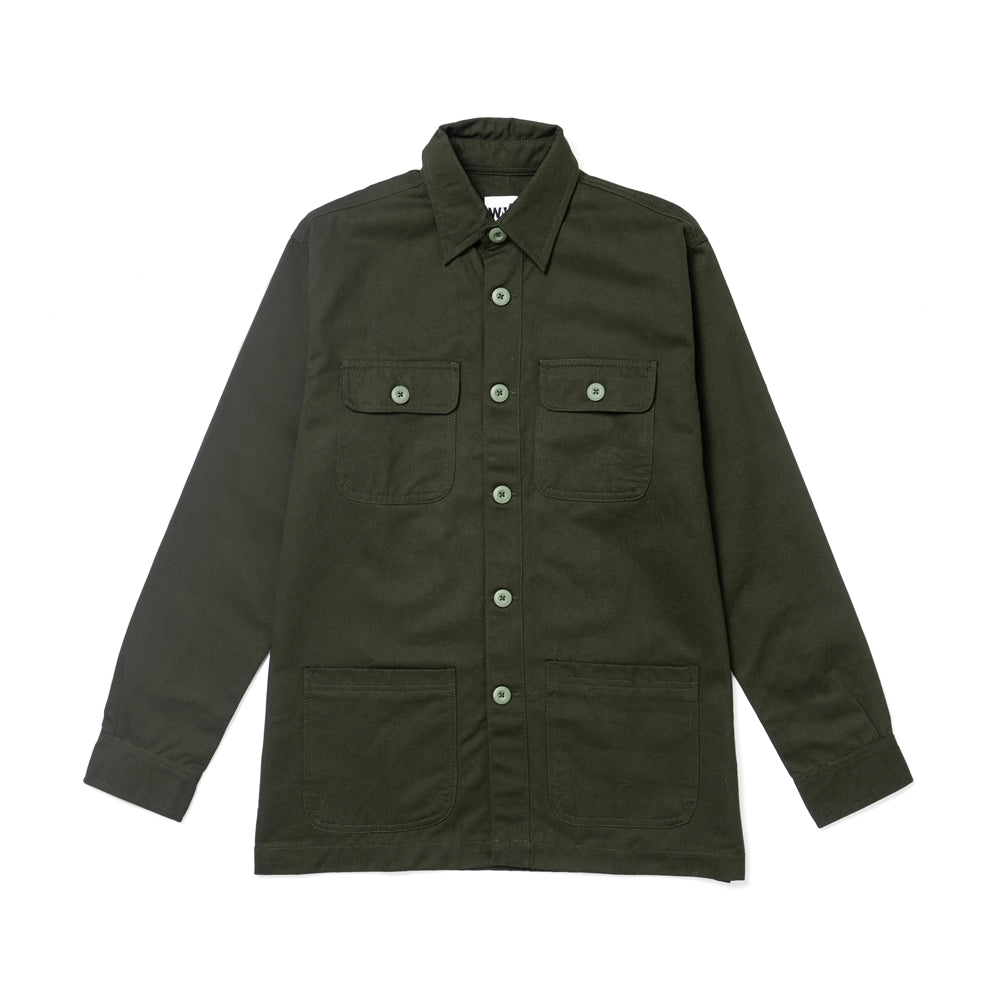 ALEX TWILL JACKET OLIVE GREEN