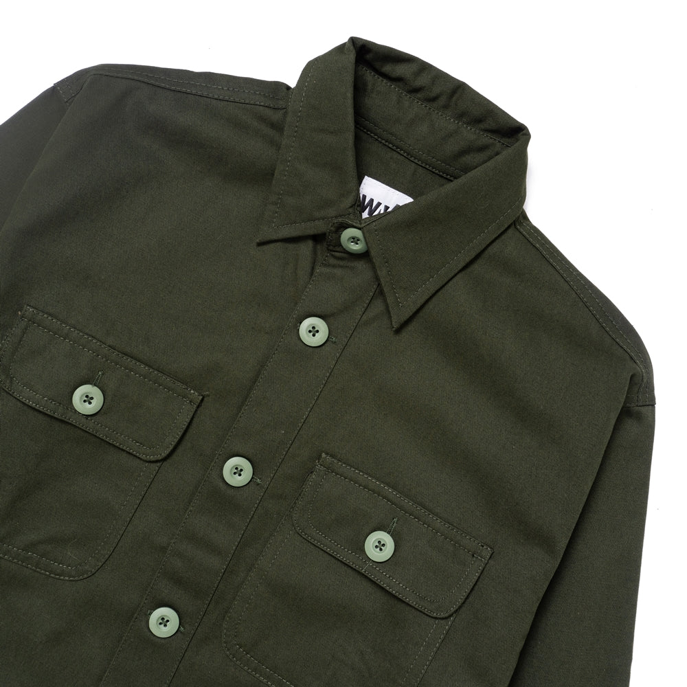 ALEX TWILL JACKET OLIVE GREEN